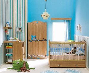Интерьер детской комнаты для малышей