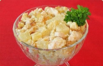 Вкусный салат из курицы с кукурузой, грибами, помидорами – рецепты 