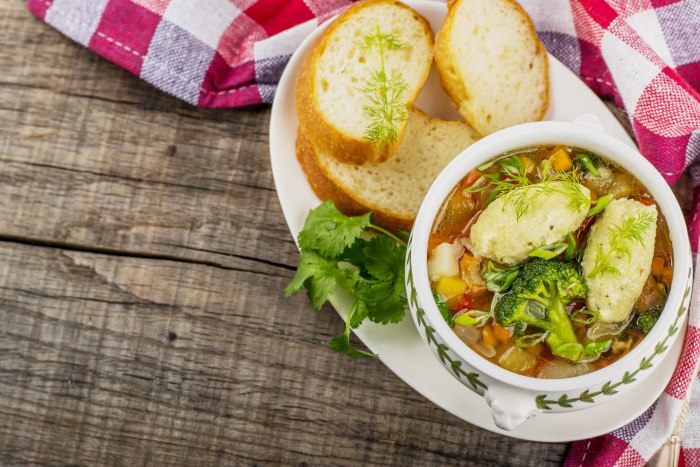 Суп с картофельными клецками – пошаговые рецепты