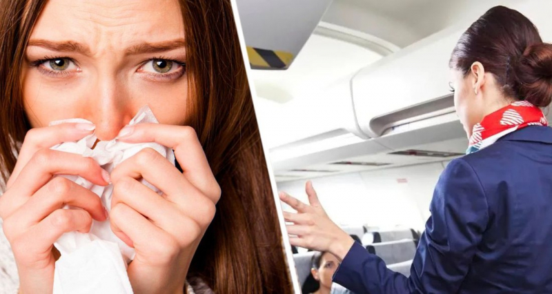 Пассажирам рассказали, почему опасно летать с насморком на самолете