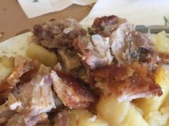 Рецепт копченых ребер с картошкой