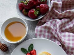 Оладушки с фаршем на кефире