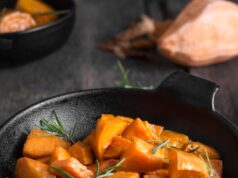 Кабачки с картофелем в духовке