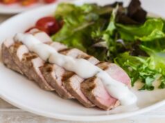 Свинина в духовке с майонезом