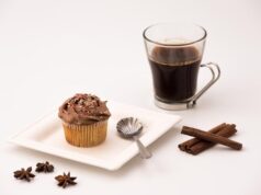 Кекс в кружке из какао