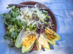 Классический салат «Козел в огороде»