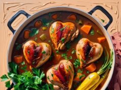 Куриные сердечки в духовке: рецепт