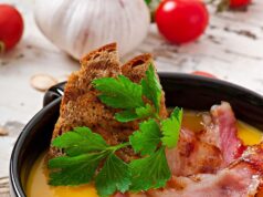 Солянка с колбасой и курицей