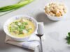 Сырный крем суп с курицей
