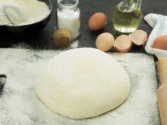 Тесто для пиццы на сухих дрожжах