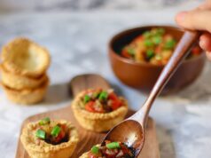 Тарталетки с жульеном из грибов