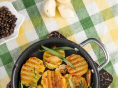 Кабачки фаршированные грудкой в духовке