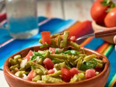 Огуречно-фасолевый салат